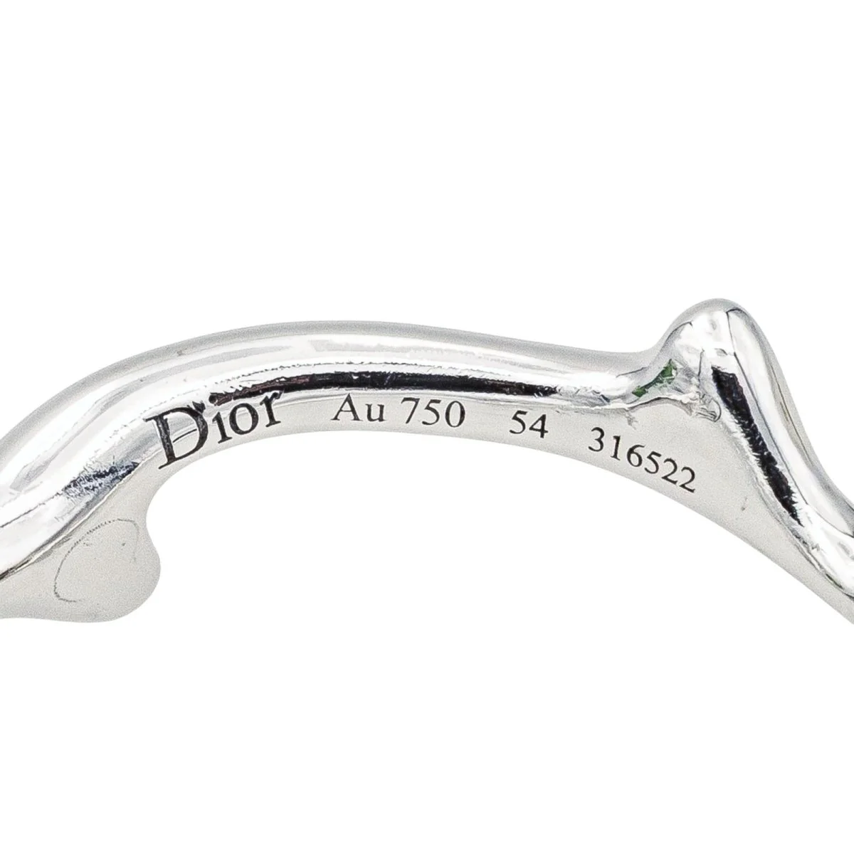 Bague DIOR "Bois de Rose" en or blanc - Image 5