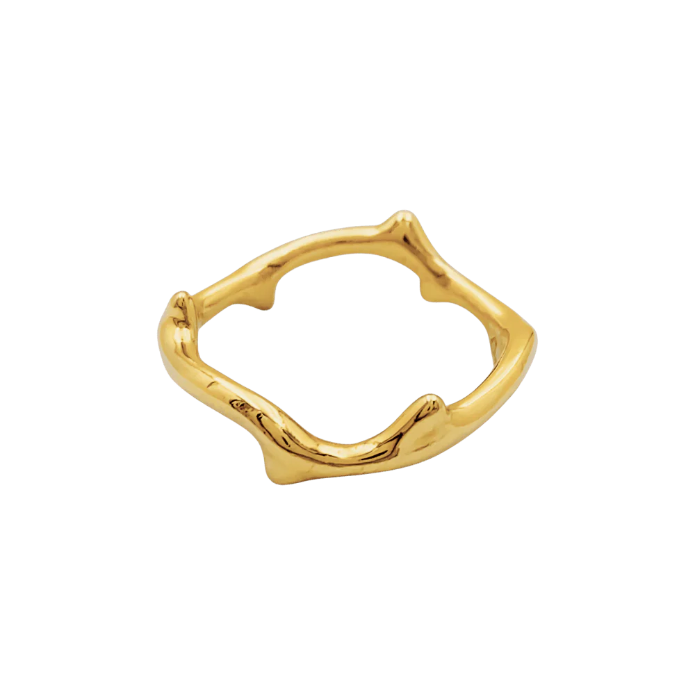 Bague DIOR "Bois de Rose" en or jaune - Image 4