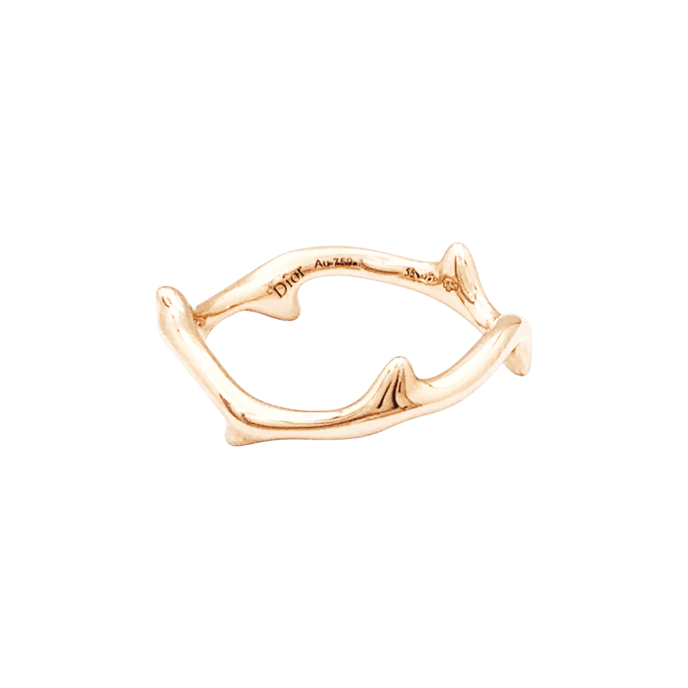 Bague DIOR "Bois de Rose" en or rose - Image 5