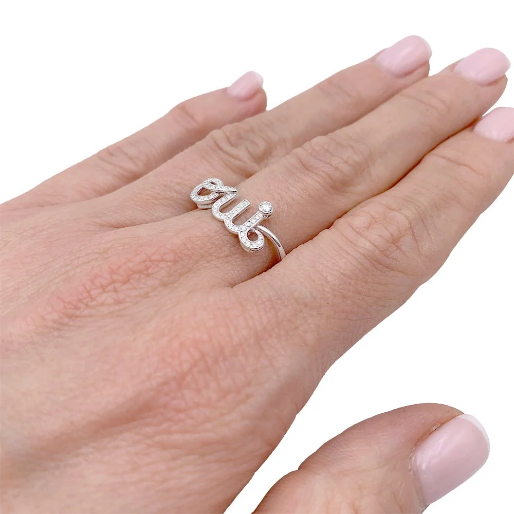 Bague Dior, "Dioramour - Oui", or blanc, diamants - Image 6