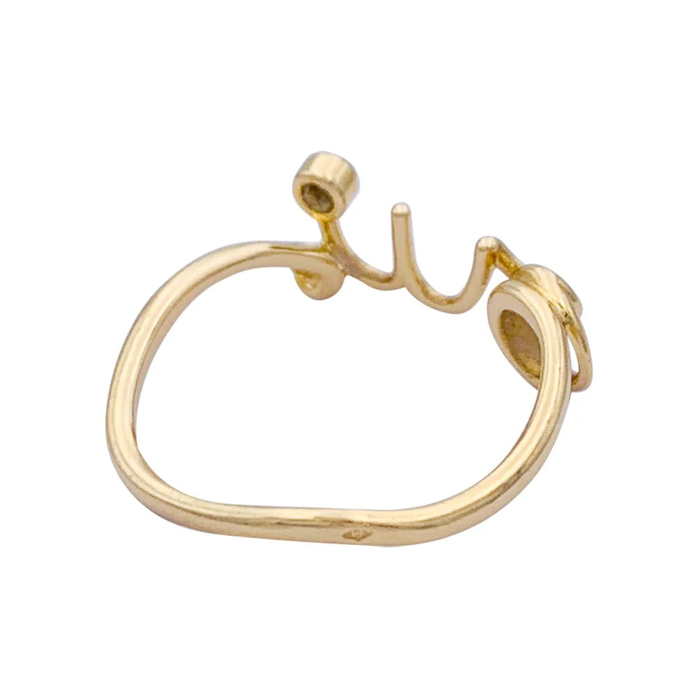 Bague Dior, "Dioramour - Oui", or jaune, diamant - Image 4