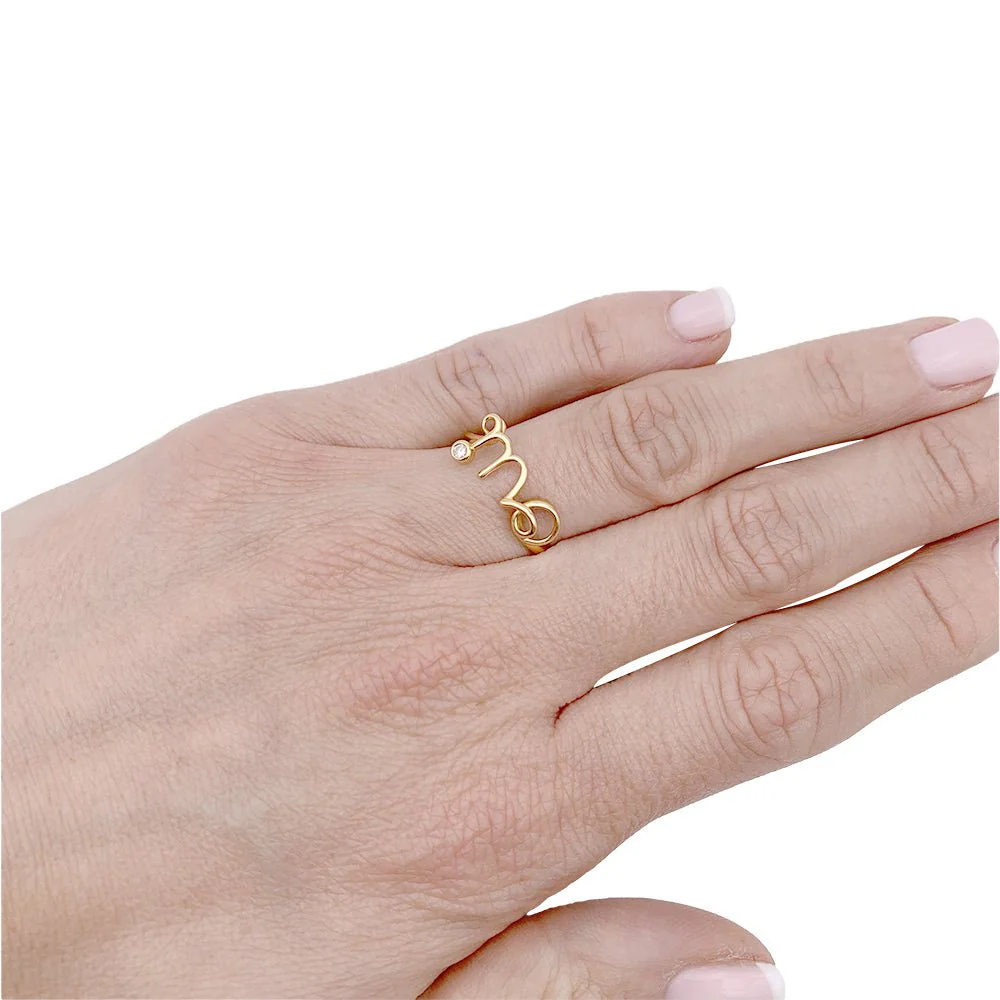 Bague Dior, "Dioramour - Oui", or jaune, diamant - Image 5