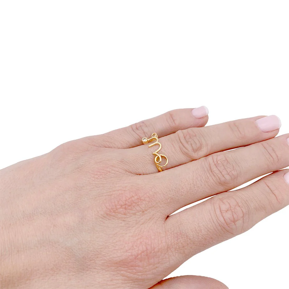 Bague Dior, "Dioramour - Oui", or jaune, diamant - Image 6