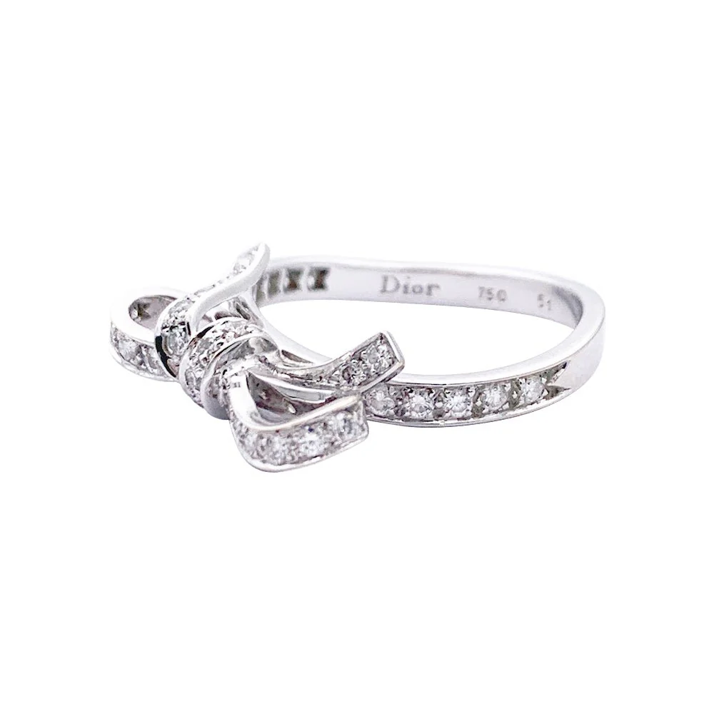 Bague DIOR "Petit Tralala" en or blanc et diamants - Image 3