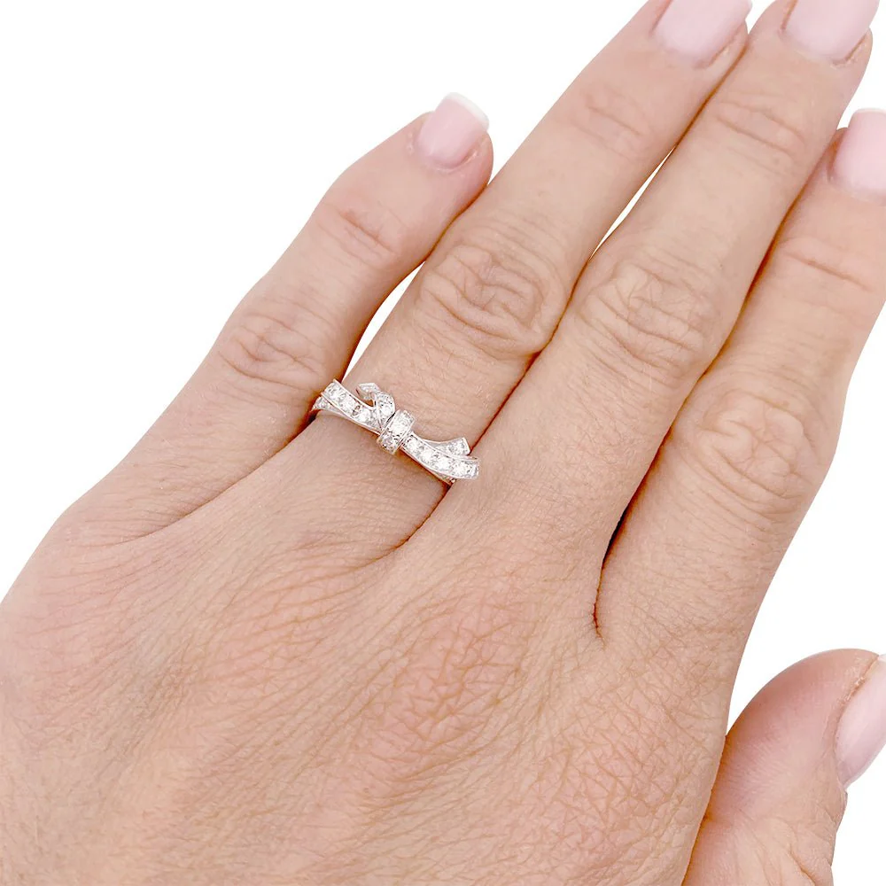 Bague DIOR "Petit Tralala" en or blanc et diamants - Image 6