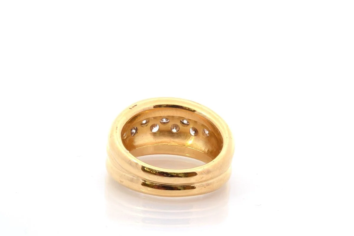 Bague en or 18k et diamants - Image 5