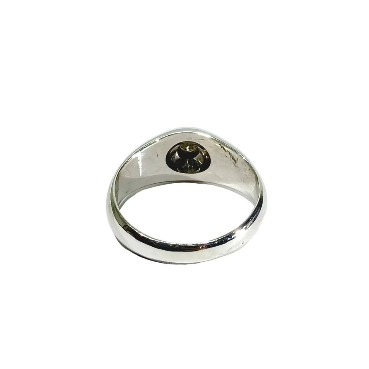Bague Dôme en or blanc et diamant - Image 5