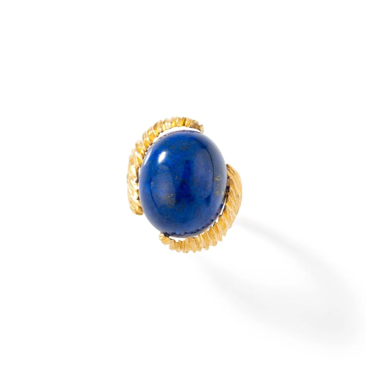 Bague Dôme VACHERON CONSTANTIN en or jaune et lapis lazuli