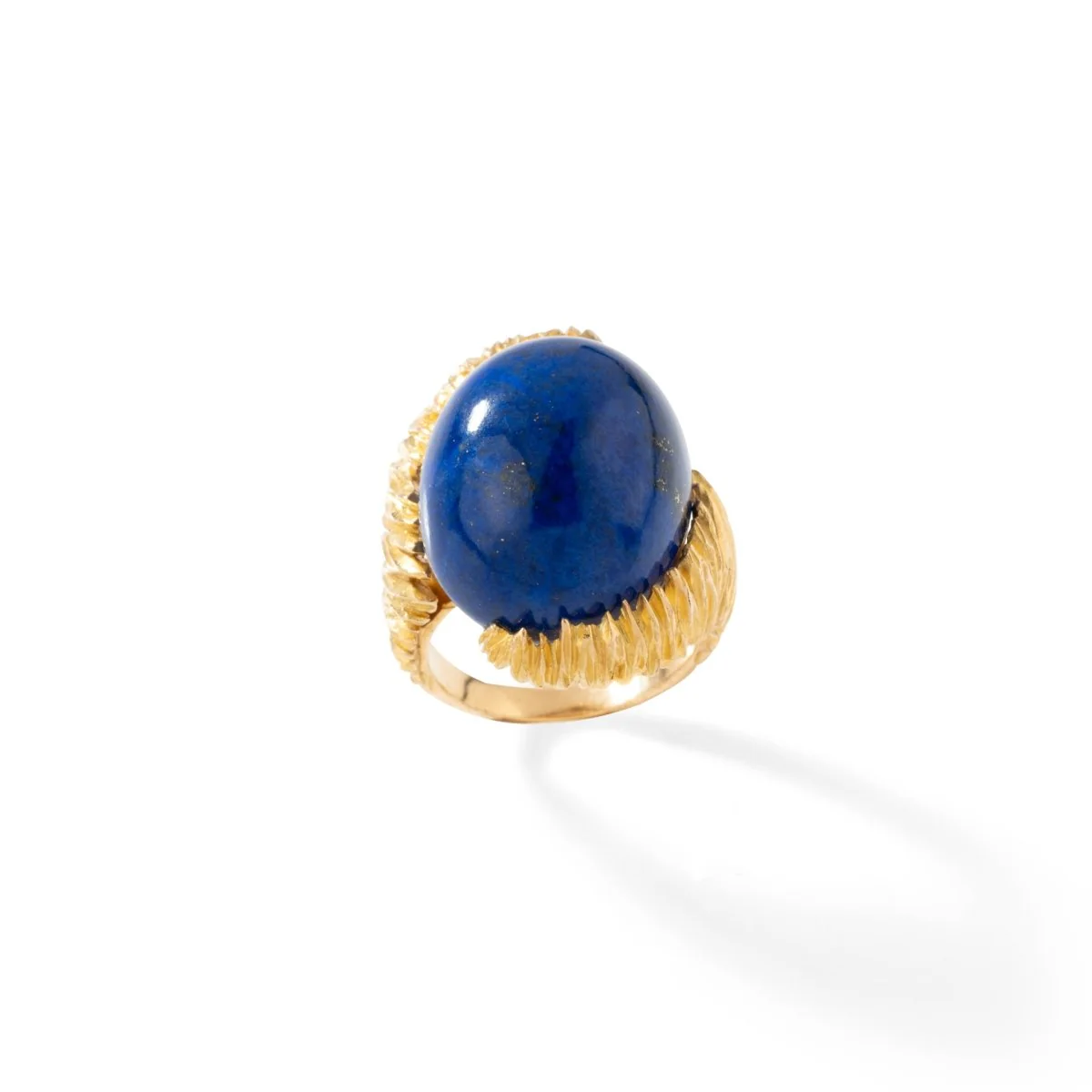 Bague Dôme VACHERON CONSTANTIN en or jaune et lapis lazuli - Image 3