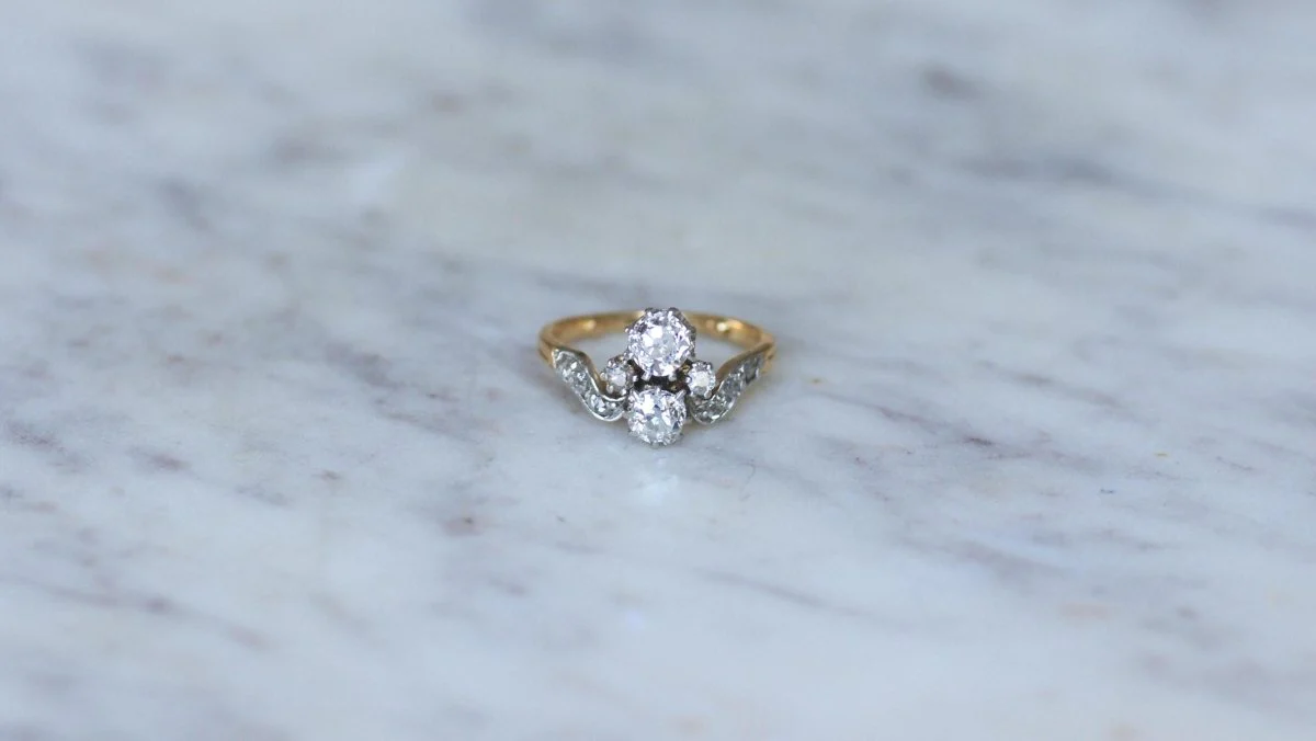 Bague Duchesse Belle Epoque Diamants - Image 2