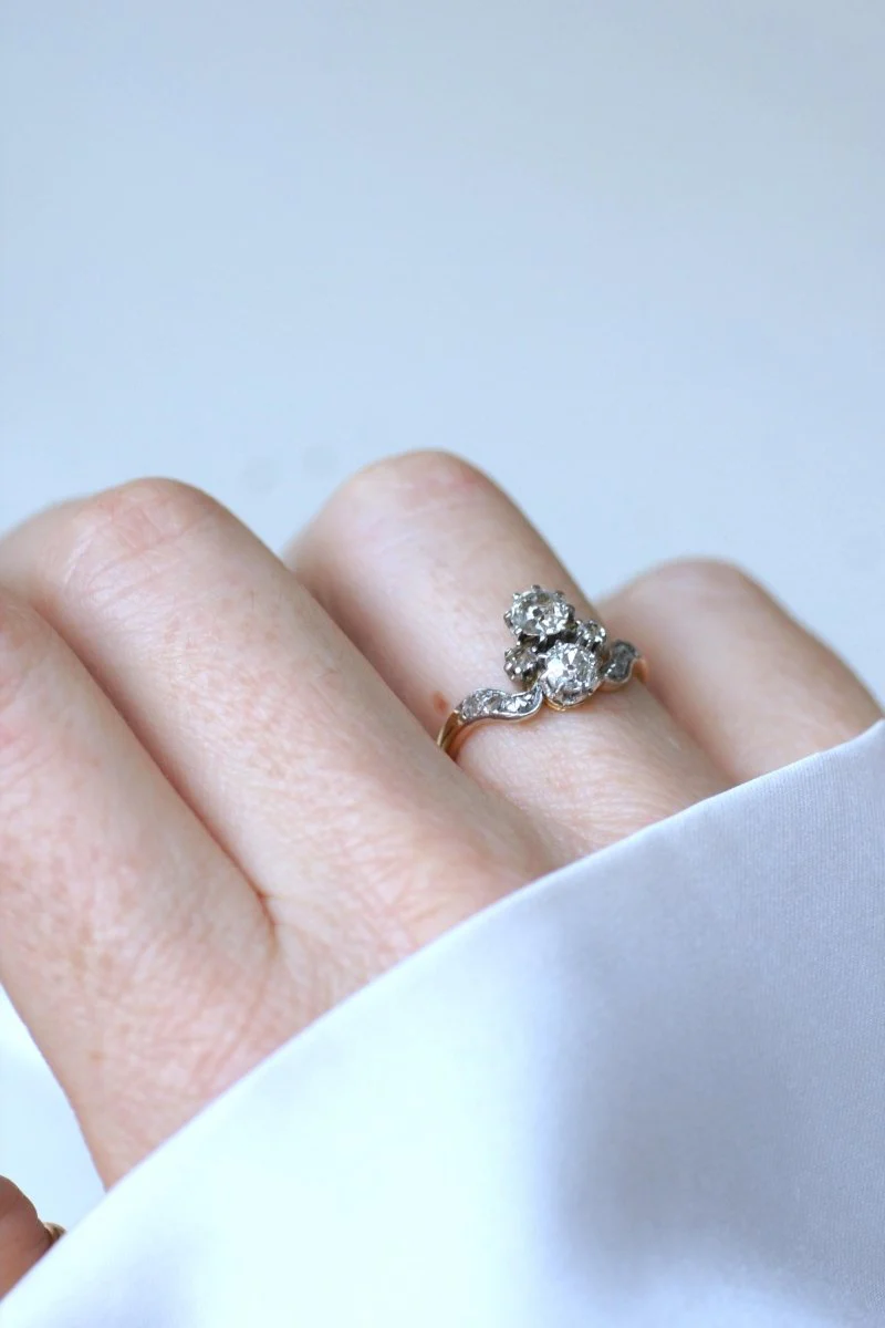 Bague Duchesse Belle Epoque Diamants - Image 5