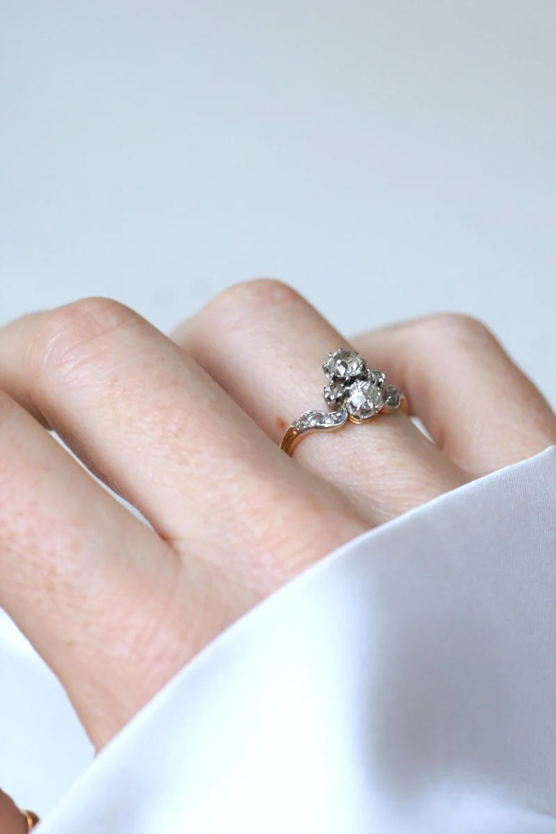 Bague Duchesse Belle Epoque Diamants - Image 7