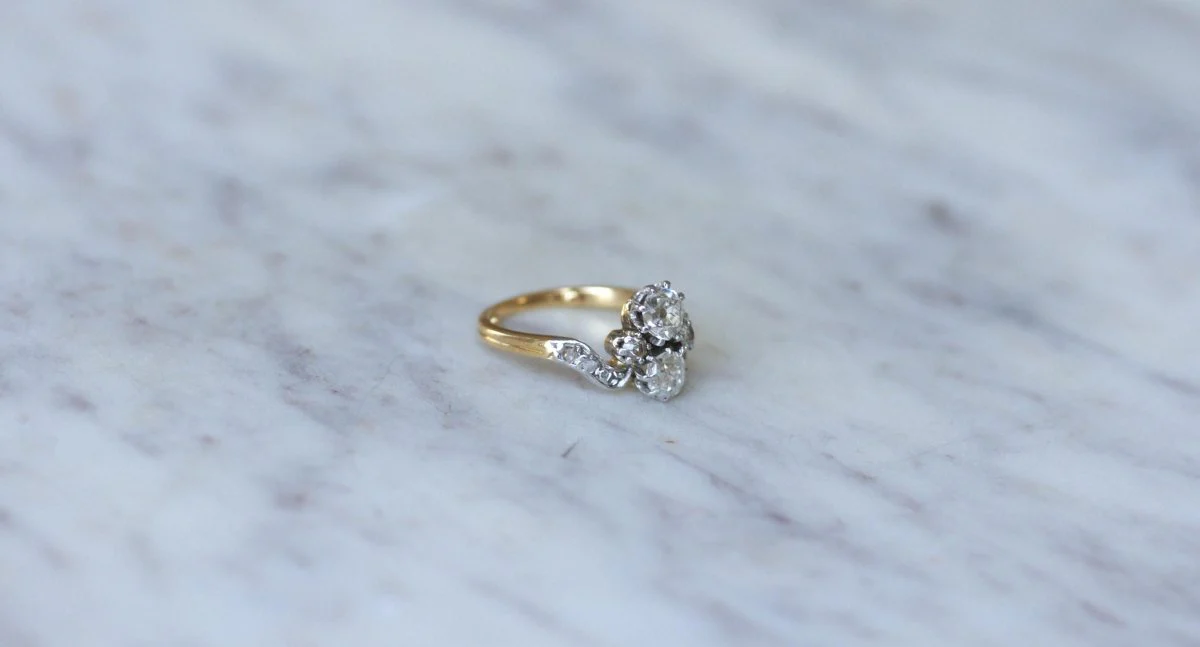 Bague Duchesse Belle Epoque Diamants - Image 9