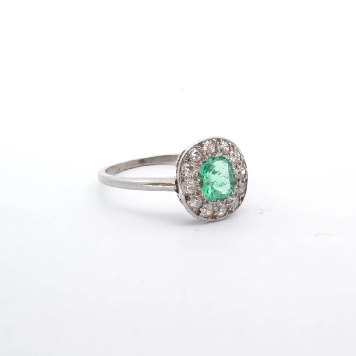 Bague émeraude des années 1920 - Image 3