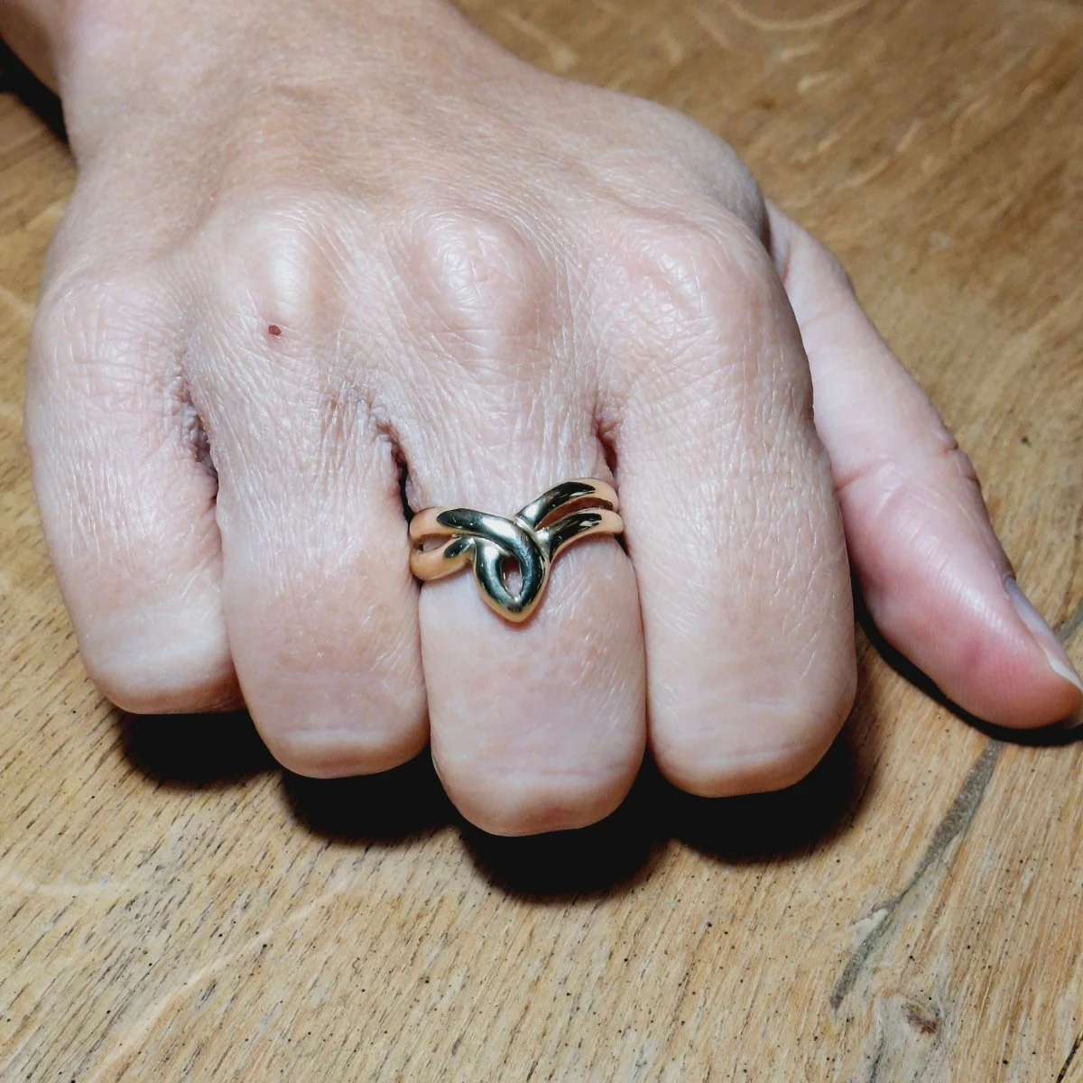 Bague en or jaune - Image 2
