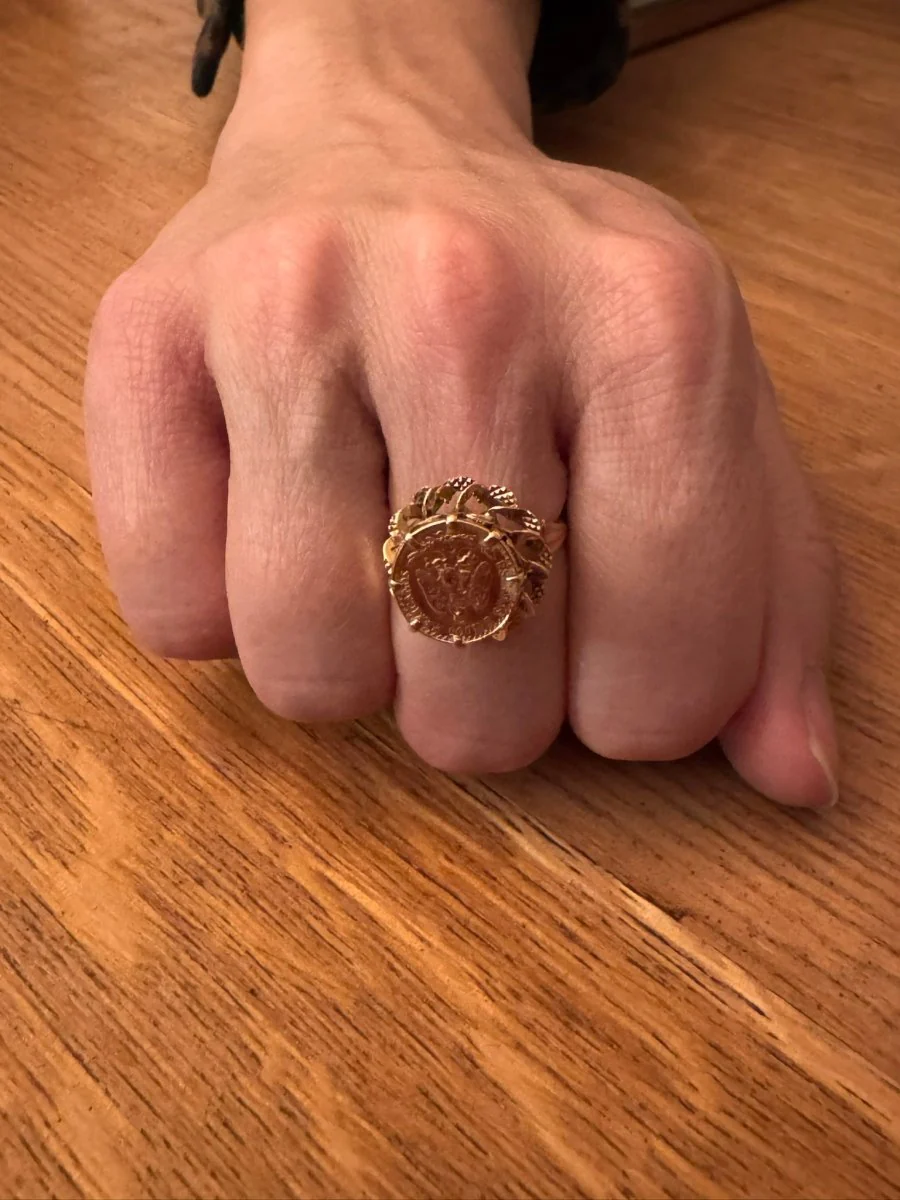 Bague en or jaune - Image 11