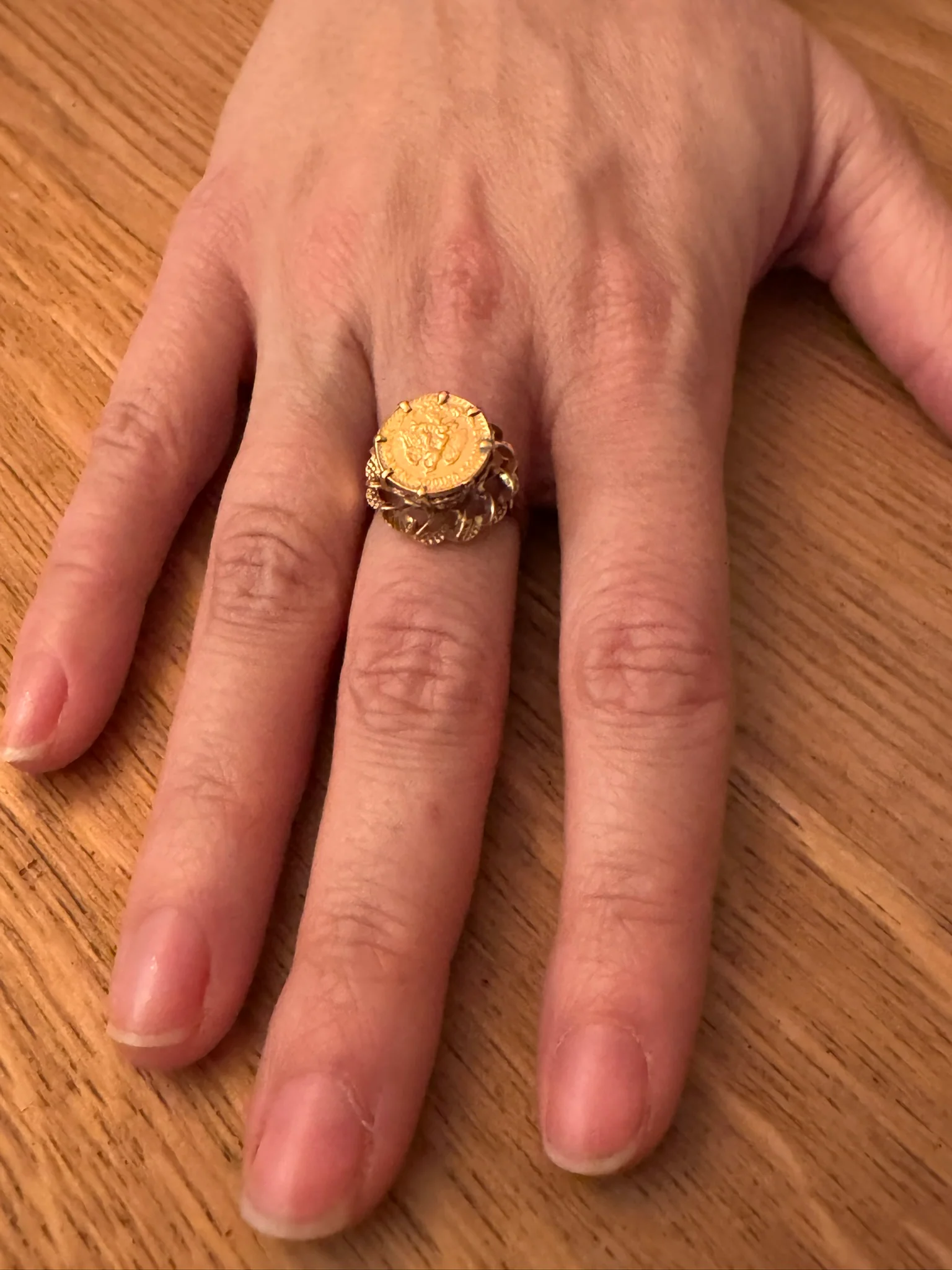 Bague en or jaune - Image 2