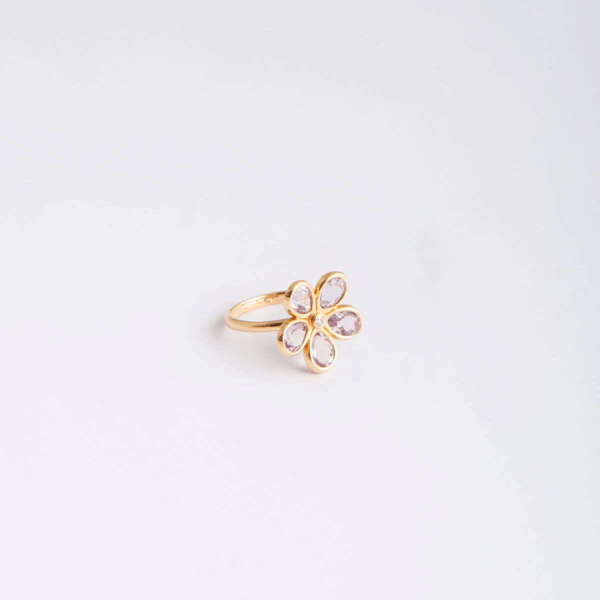 Bague TIFFANY & CO., en or jaune, améthyste et diamant - Image 2