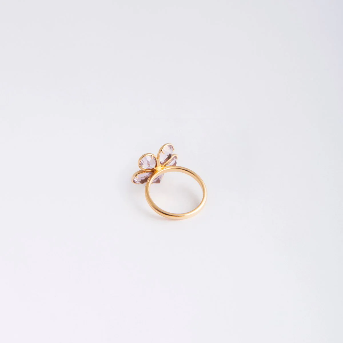 Bague TIFFANY & CO., en or jaune, améthyste et diamant - Image 3