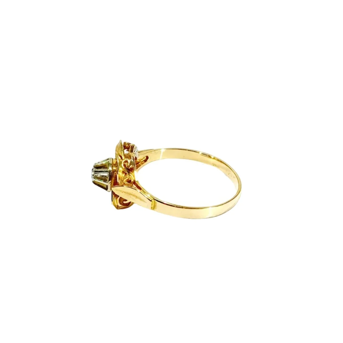 Bague en or rose et diamants - Image 15