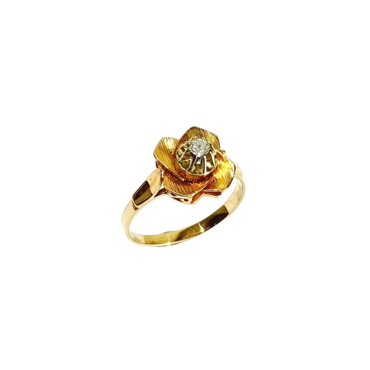 Bague en or rose et diamants - Image 20