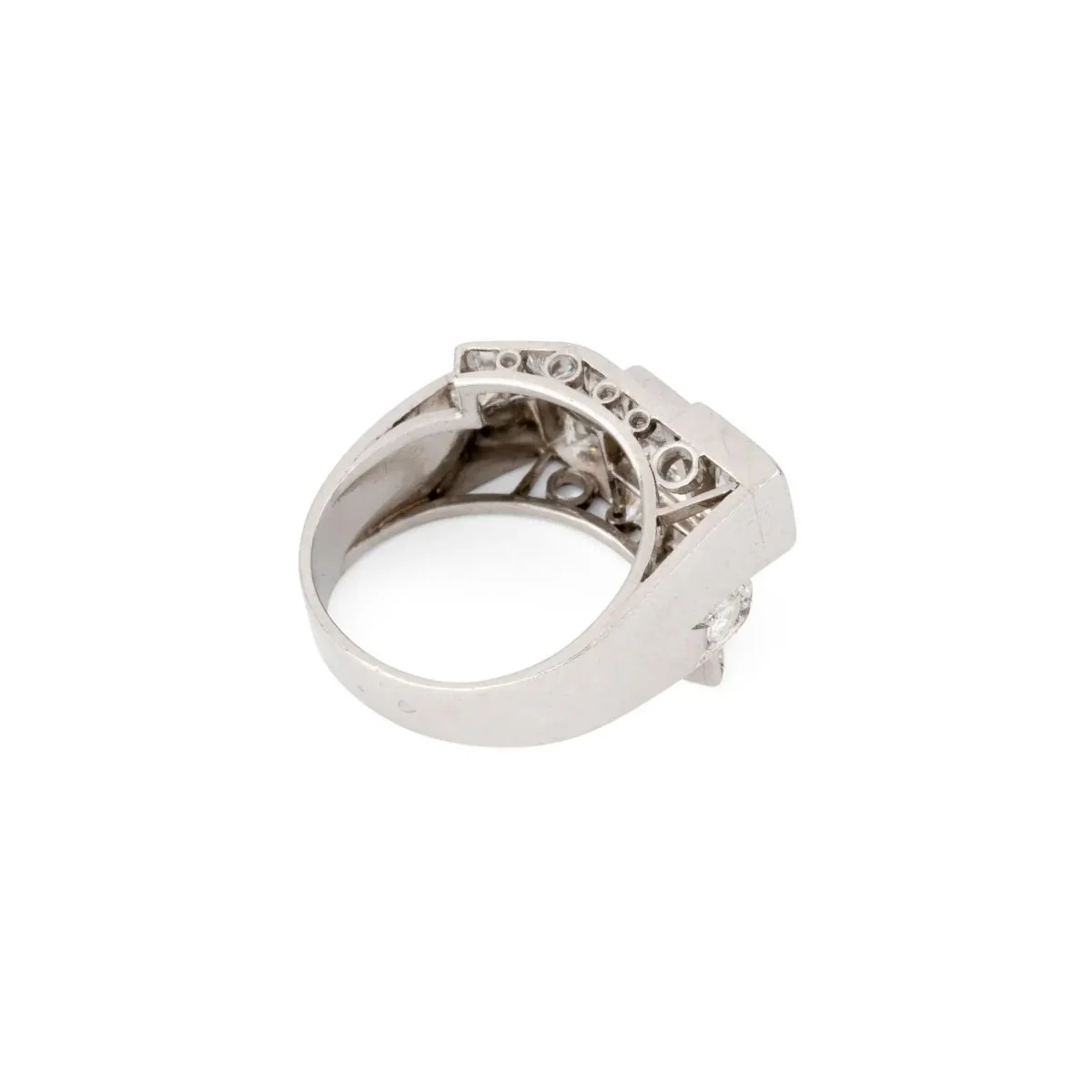 Bague en platine Art Déco - Image 8