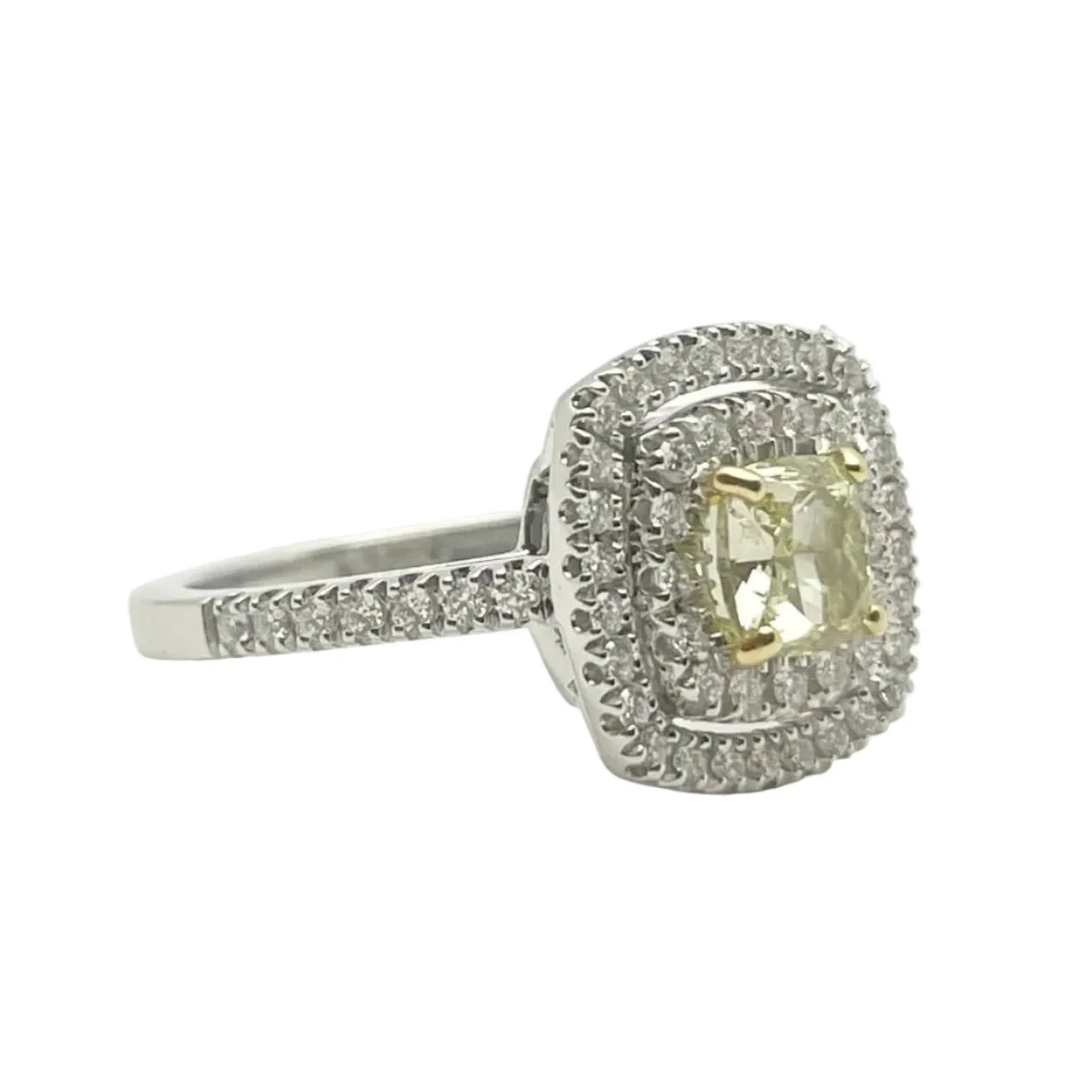 Bague Entourage VISCONTI en or blanc et diamants - Image 6