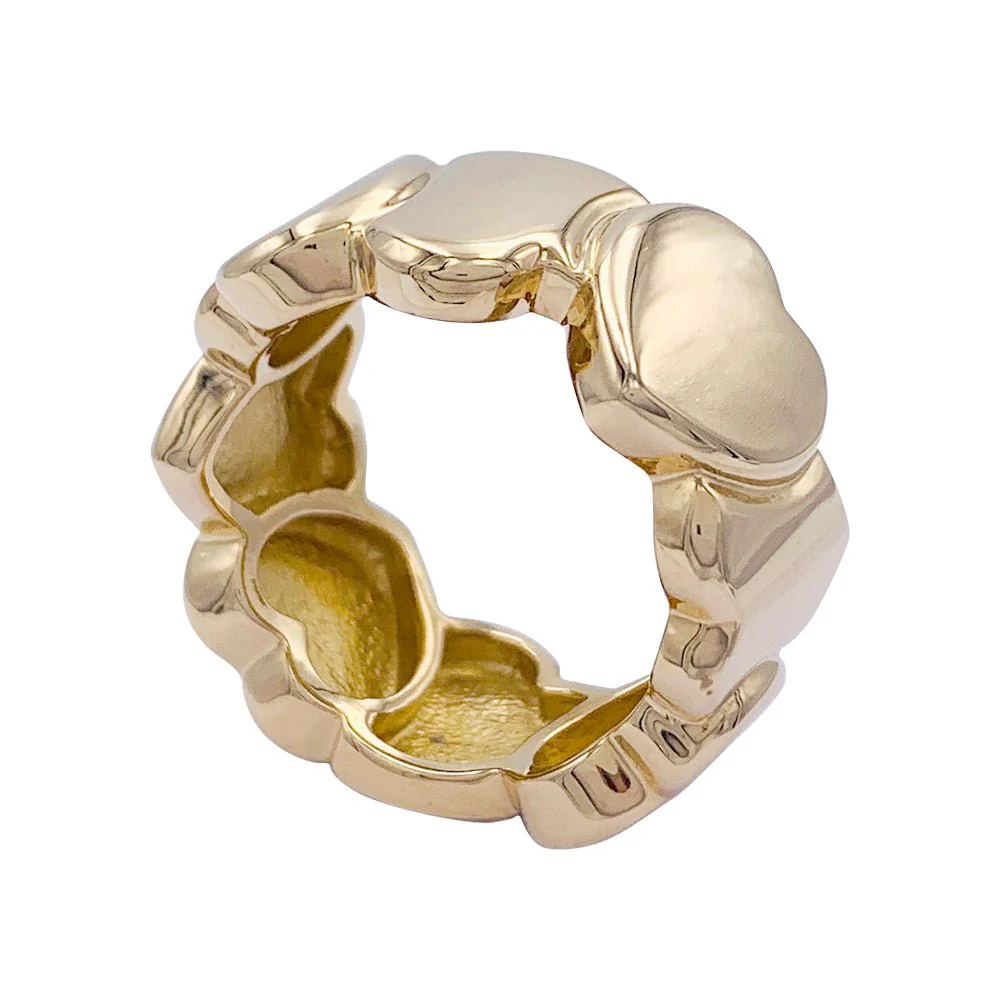 Bague Fred, "As de Coeur", or jaune - Image 4