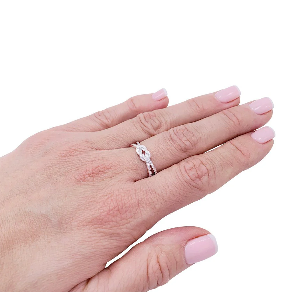 Bague Fred, "Chance Infinie", or blanc, diamants - Image 4