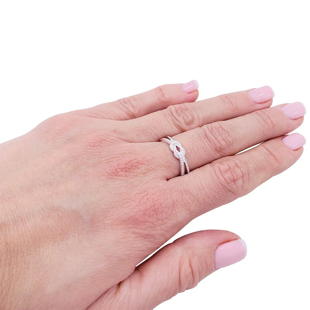 Bague Fred, "Chance Infinie", or blanc, diamants - Image 5
