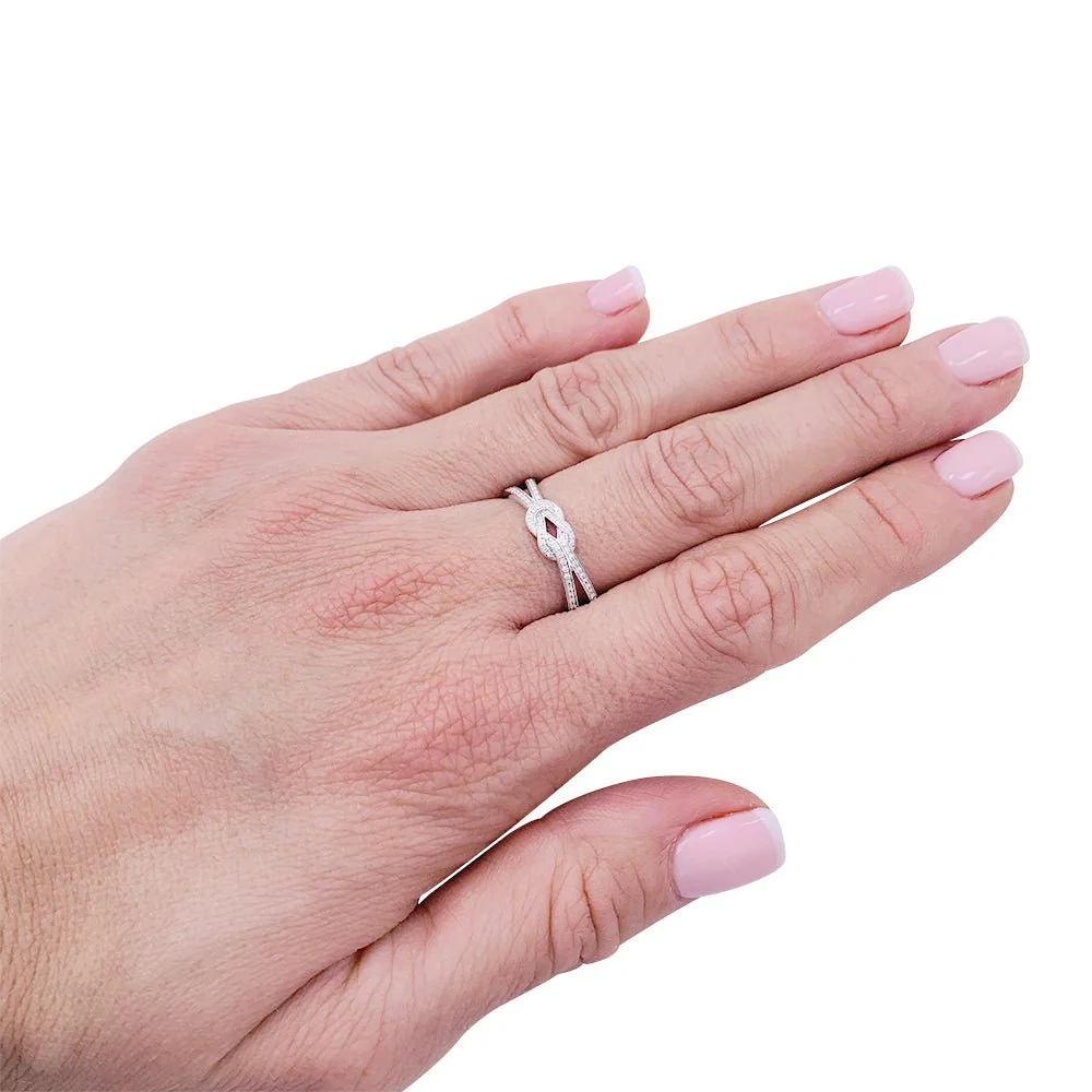 Bague Fred, "Chance Infinie", or blanc, diamants - Image 6
