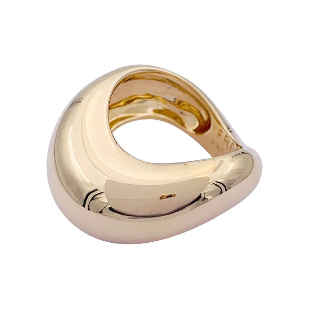 Bague Fred, "Mouvementée", or jaune. - Image 3