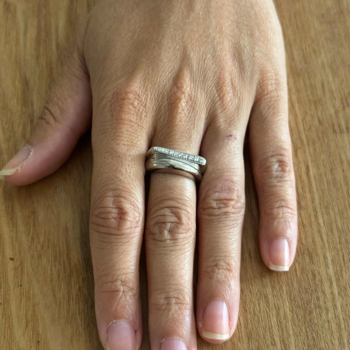 Bague FRED "Success" en or blanc et diamants - Image 13