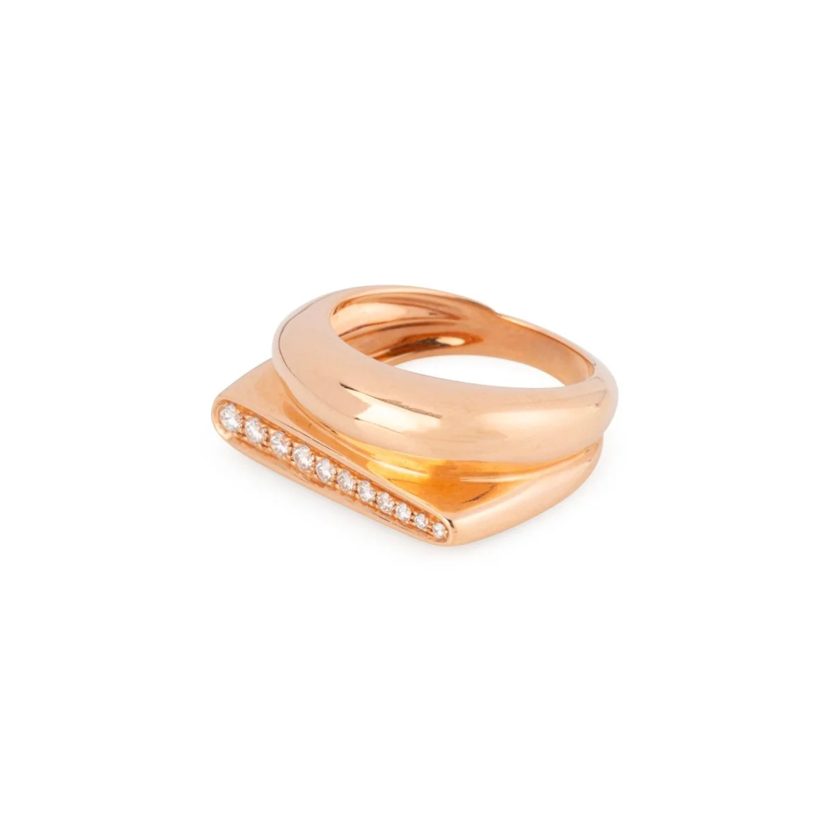 Bague FRED "Success" en or rose et diamants - Image 5