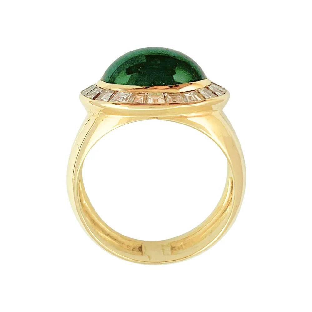 Bague Hammerman Brothers, émeraude, diamants - Image 10