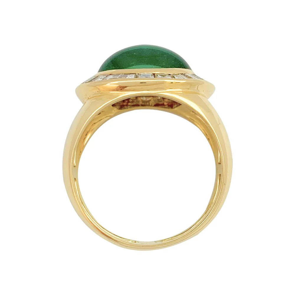 Bague Hammerman Brothers, émeraude, diamants - Image 9