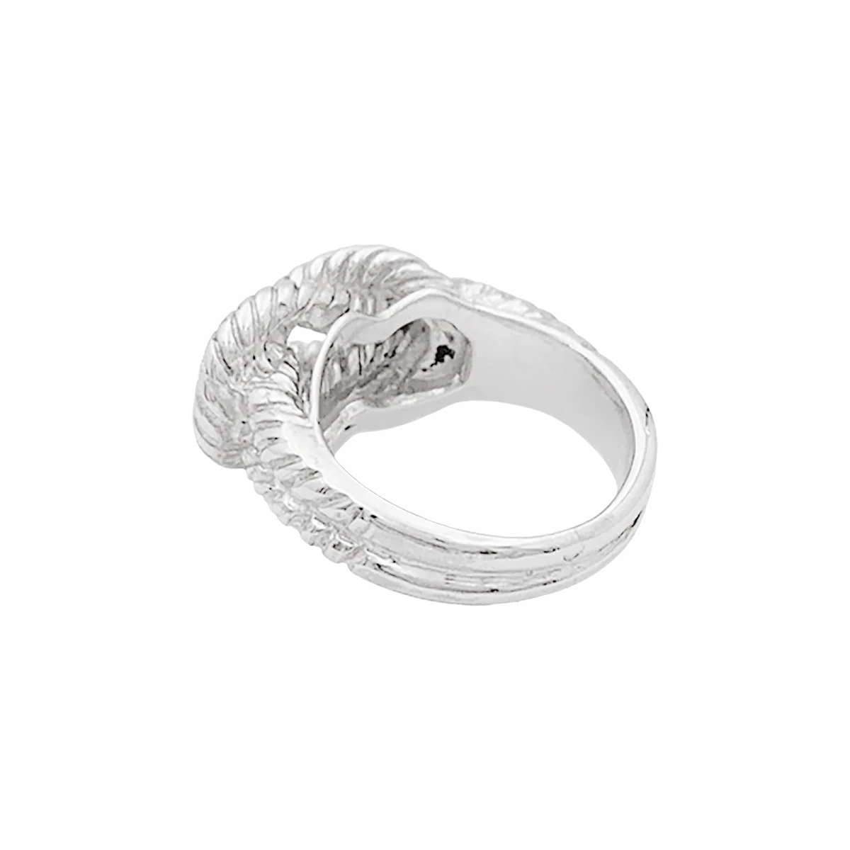 Bague HERMÈS "Audierne" en argent - Image 4