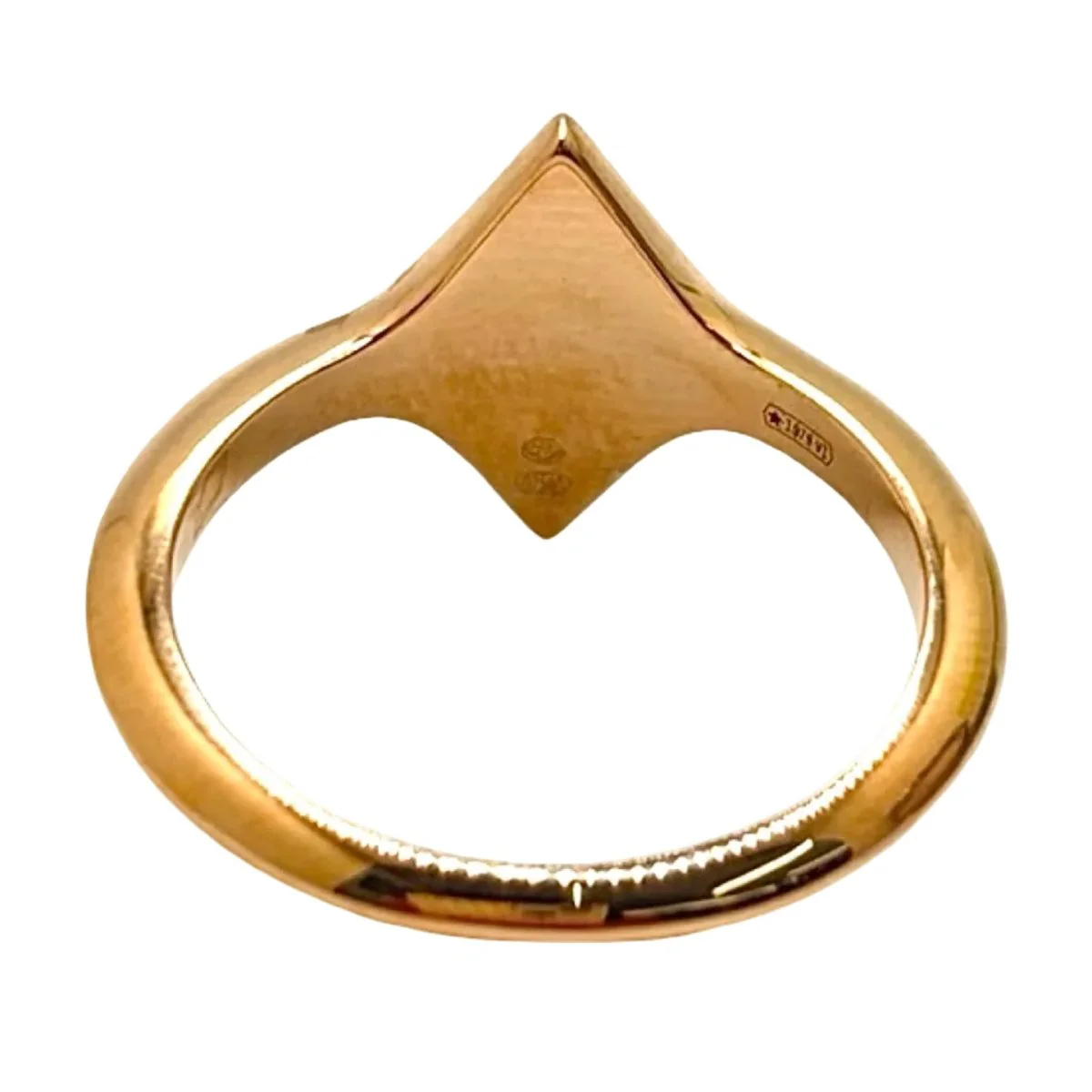 Bague Jonc HERMES "Gambade" or rose - Image 10