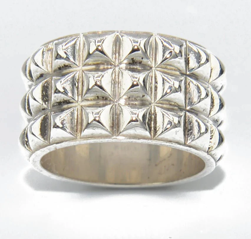 Bague Hermès modèle espionne en argent - Image 5