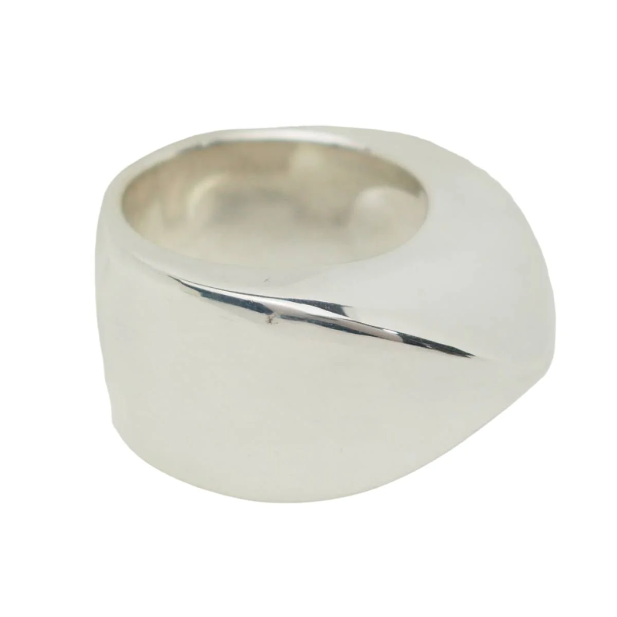 Bague HERMÈS "Palmyre" en argent - Image 3