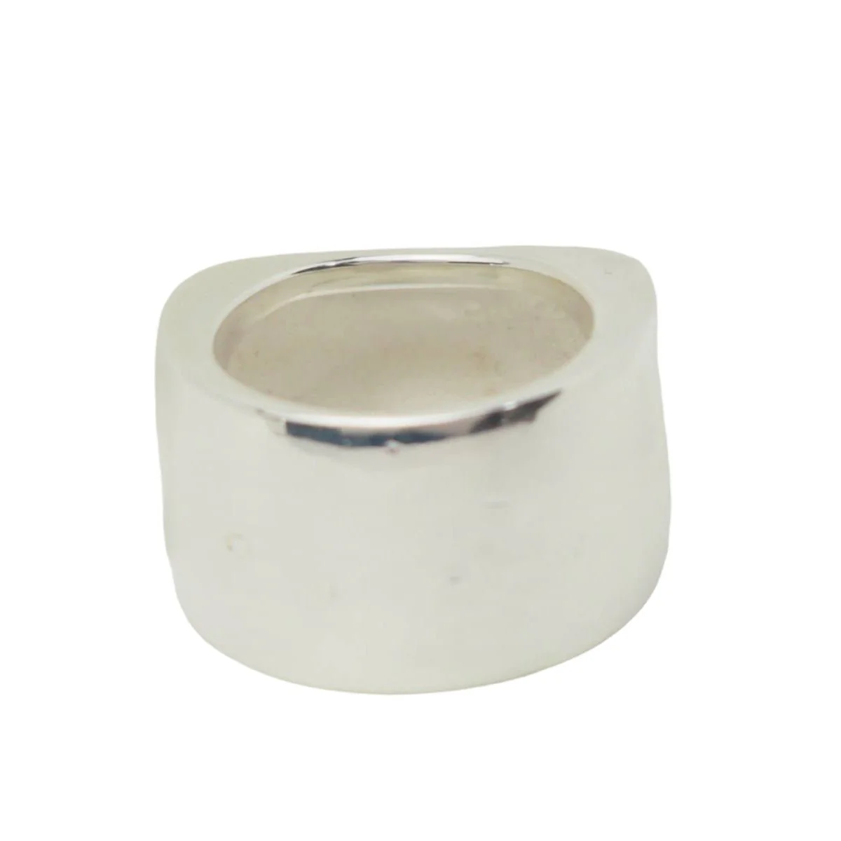 Bague HERMÈS "Palmyre" en argent - Image 5