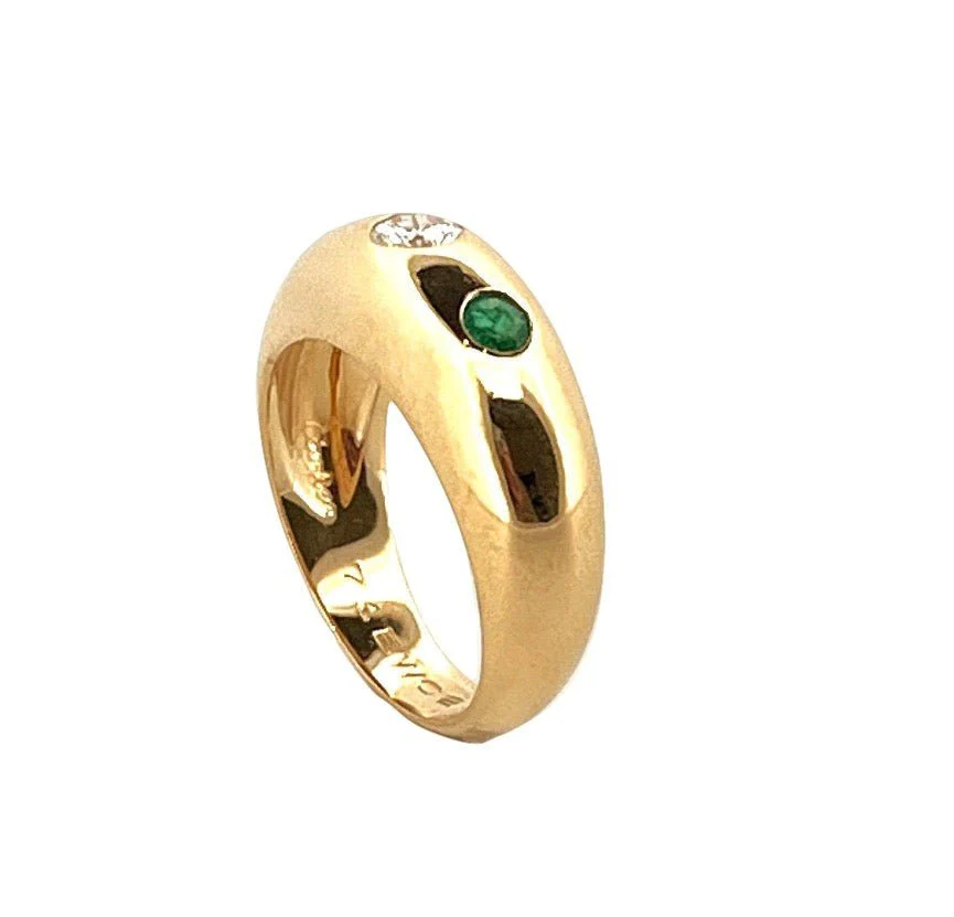 Bague Jonc CARTIER en or jaune - Image 2