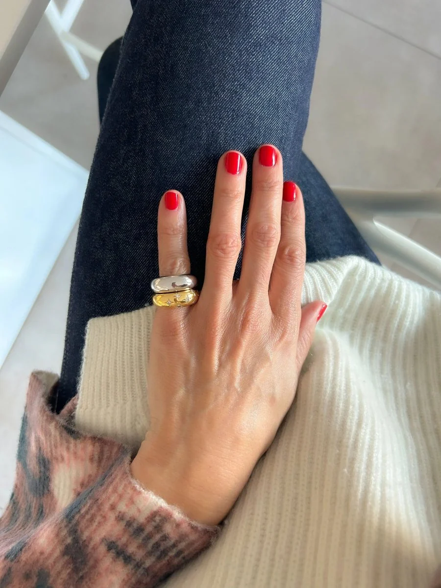 Bague jonc de la maison Chaumet en or gris modèle anneau - Image 6