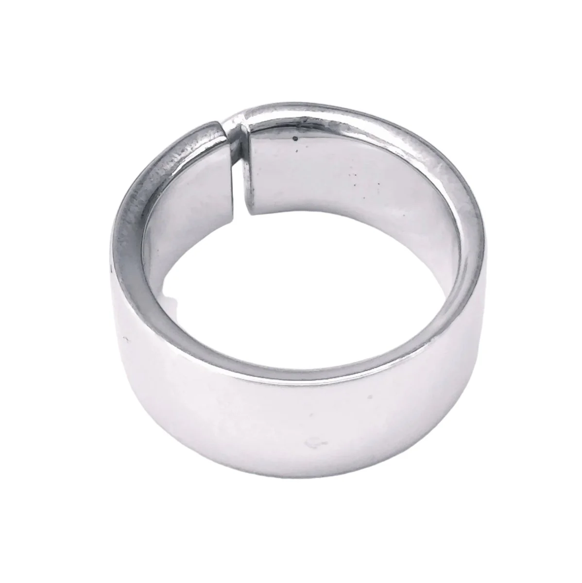 Bague Bandeau CHAUMET "Liens" en or blanc et diamants - Image 4