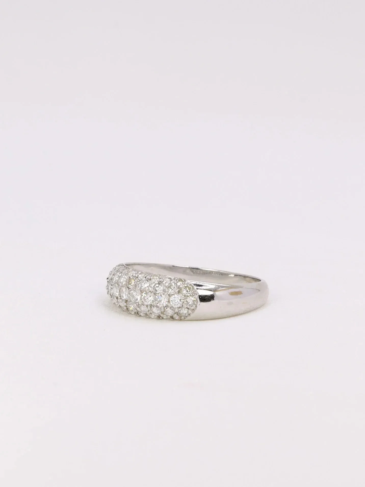 Bague jonc diamants 1 ct - Image 3