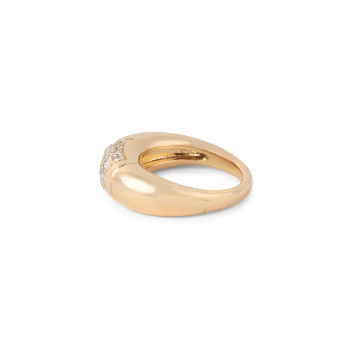 Bague VAN CLEEF & ARPELS, collection Philippine en or jaune et diamants - Image 3