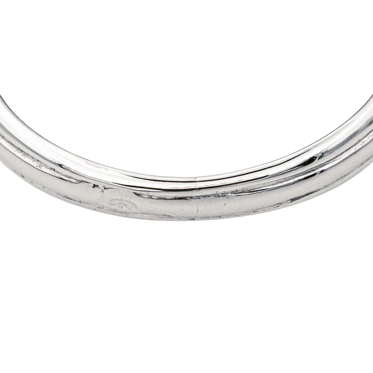 Bague Marguerite en or blanc et diamants - Image 7