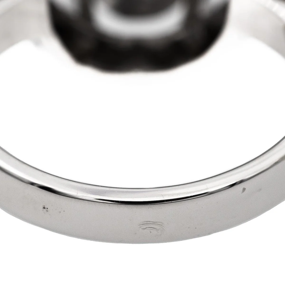 Bague Marguerite en or blanc et diamant - Image 6