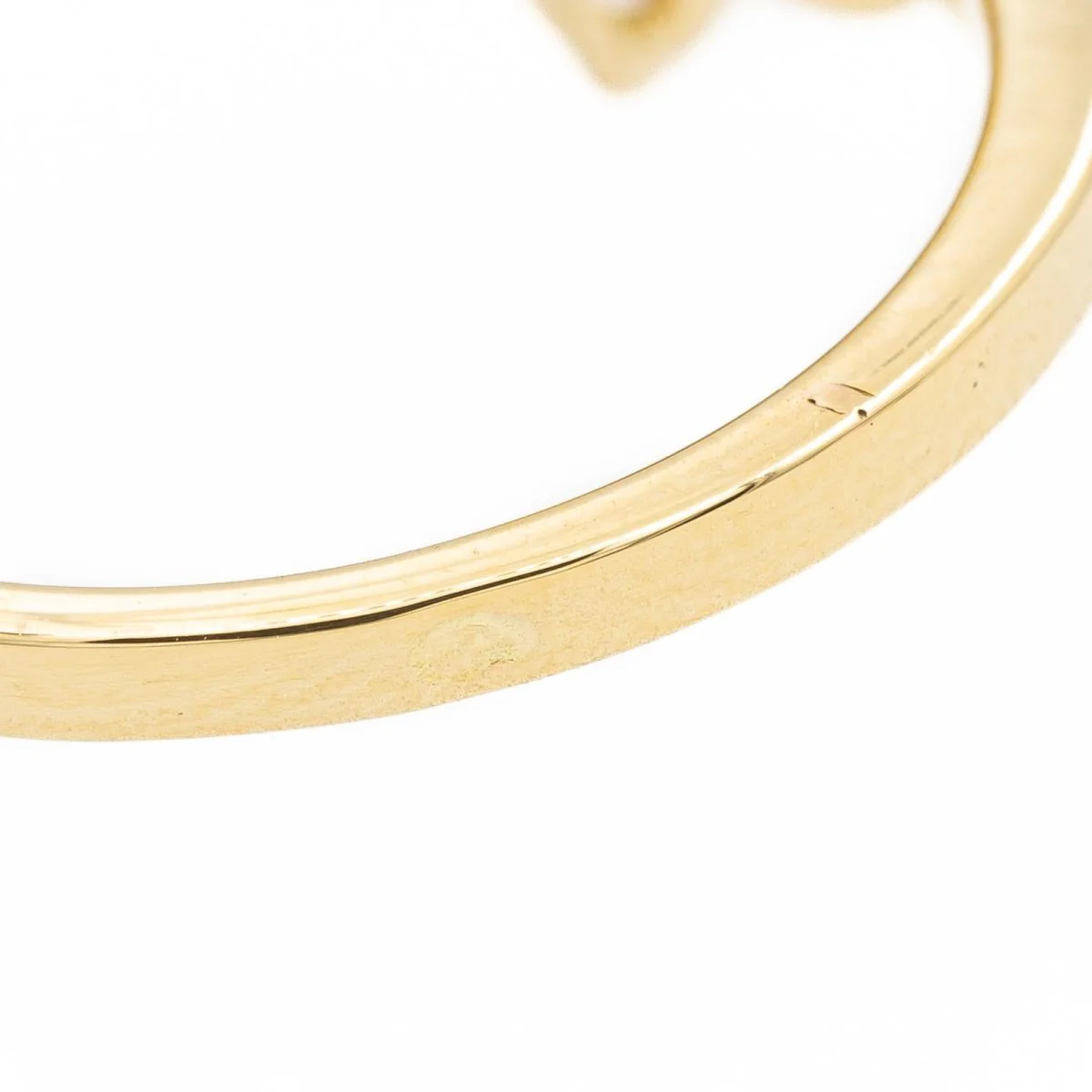 Bague Marguerite en or jaune et saphir - Image 6