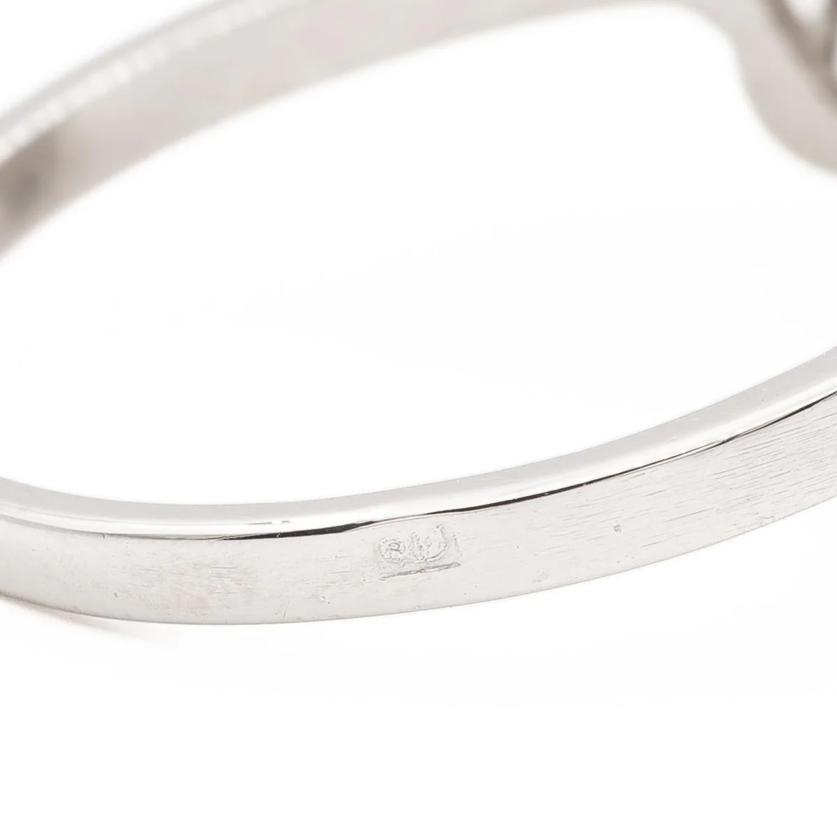 Bague Marguerite Platine Diamant - Image 6